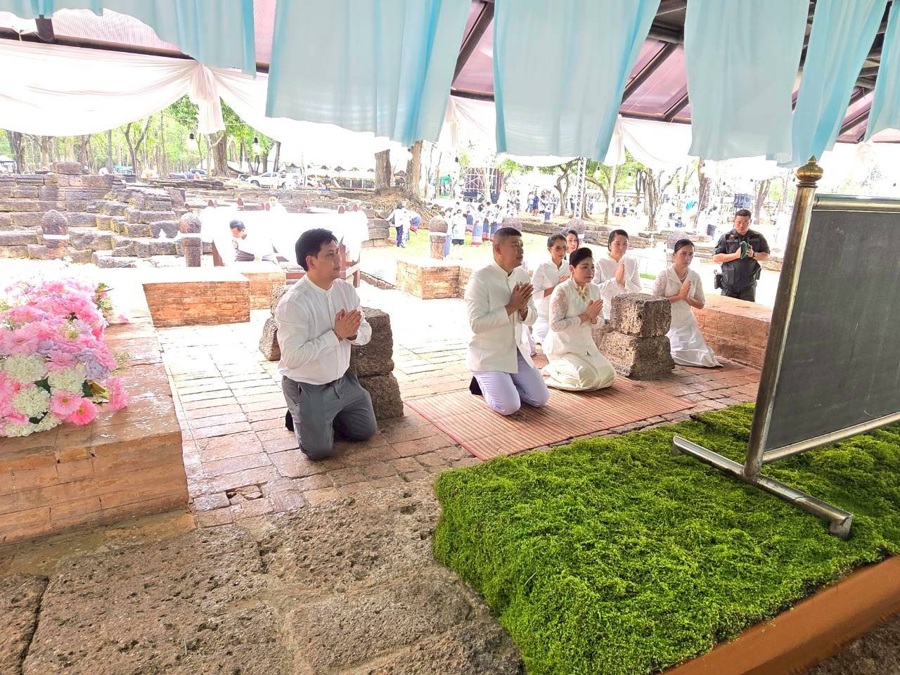 title - วันที่ 24 กุมภาพันธ์ 2569 นายวิทูล ประดิษฐบุญ พร้อมด้วย เจ้าหน้าที่ ส.ป.ก.ปราจีนบุรี เข้าร่วมพิธีบวงสรวงงานเทศกาลมาฆปูรมีศรีปราจีน ครั้งที่ 40